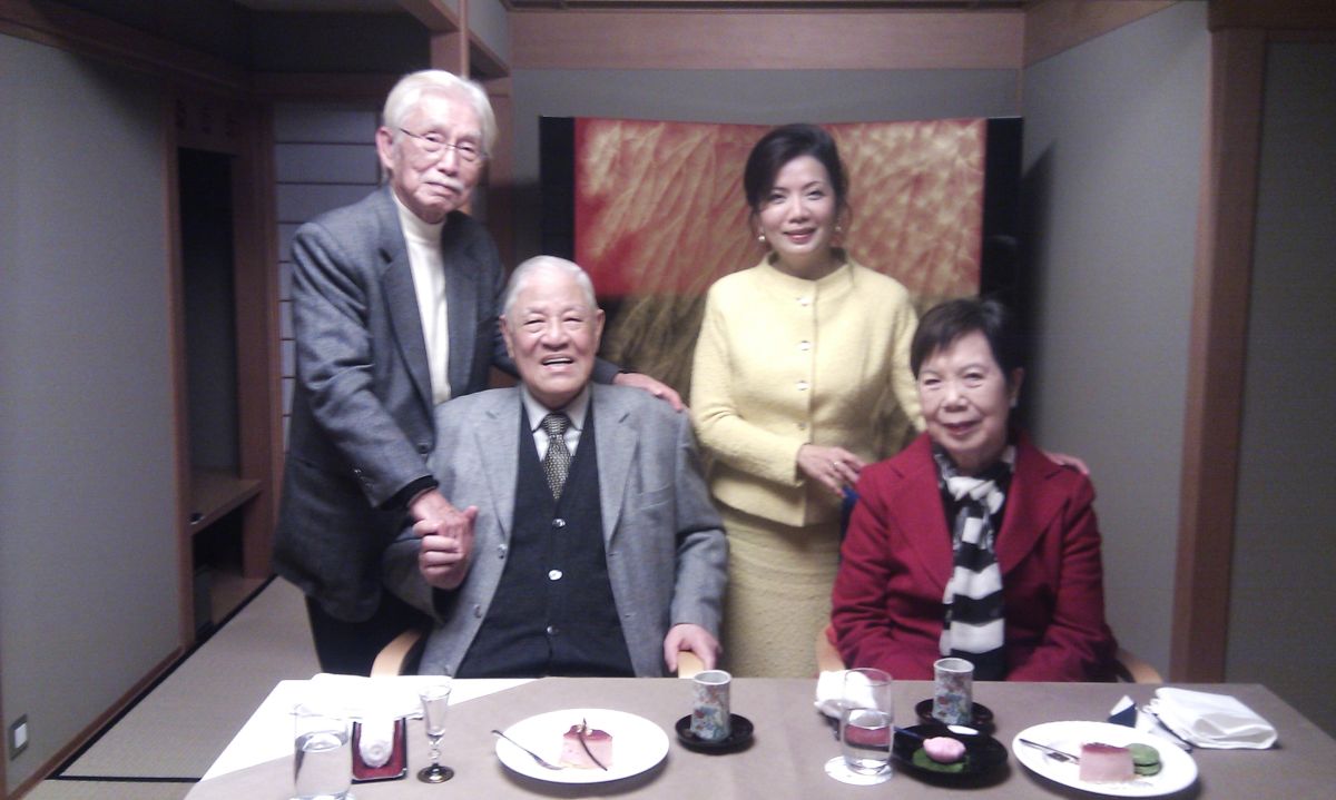 ▲辜寬敏與李登輝有多年交情。（圖／台灣制憲基金會提供）