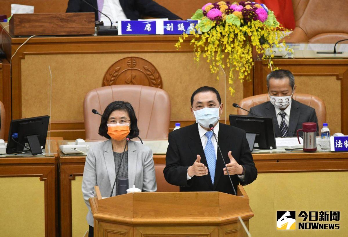 ▲侯友宜表示，何博文議員已經提出檢舉，誰說的誰負責，只要查出有違法的情事，一定依法送辦。（圖／記者陳志仁攝，2021.07.30）