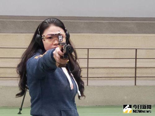 ▲射擊女將田家榛,此次東京奧運將以媽媽身分出征。(圖/黃建霖攝) ▲射擊女將田家榛,此次東京奧運將以媽媽身分出征。(圖/黃建霖攝)