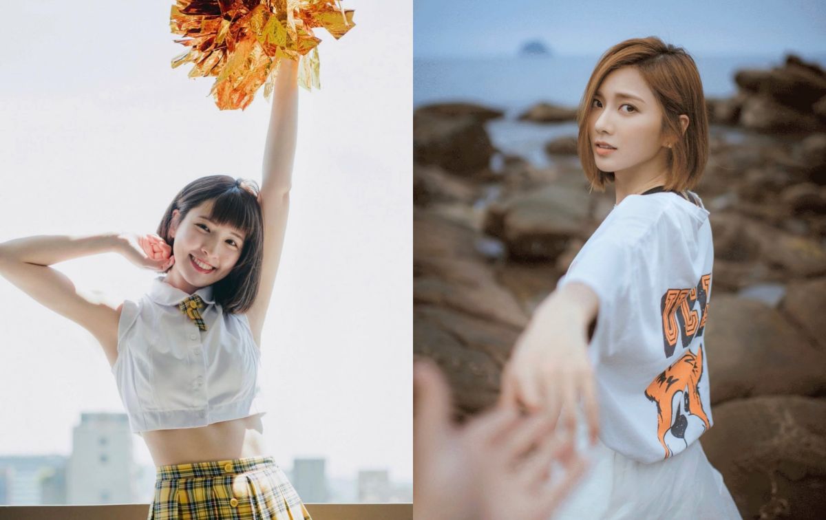 ▲《飢餓遊戲》回歸錄影，峮峮（左）自爆有點嗨，豆花妹（右）焦慮到失眠。（圖／峮峮、豆花妹IG）