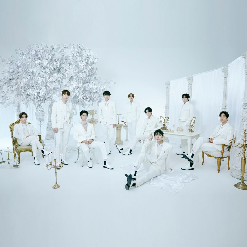 ▲SF9新歌造型顛覆「只有女生才能耍性感」的刻板印象。(圖/華納)