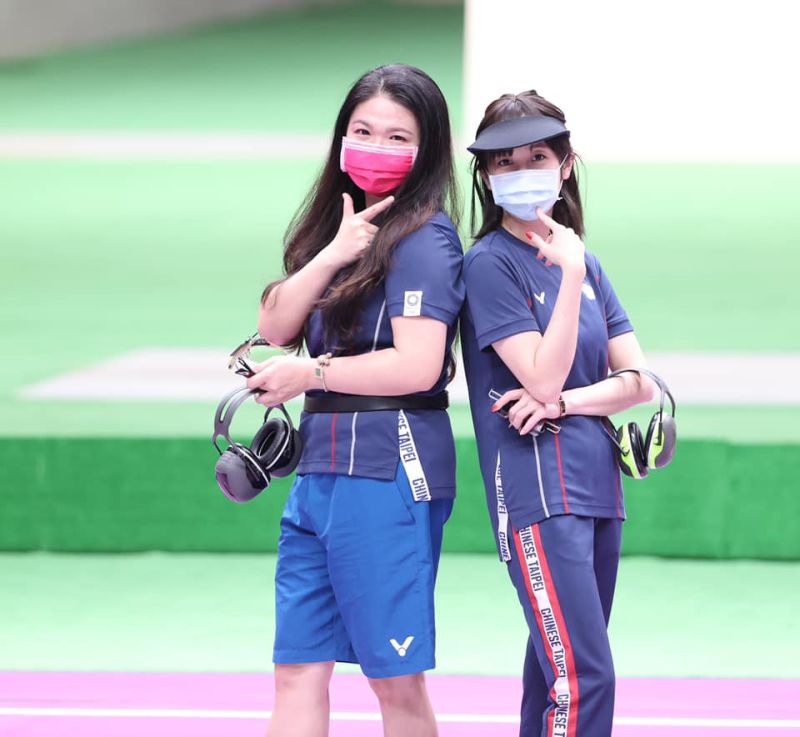 ▲2020東京奧運女子射擊25公尺火藥手槍項目,台灣女將「證件妹」吳佳穎與「媽媽射手」田家榛都在決賽出賽。(圖/體育署提供)