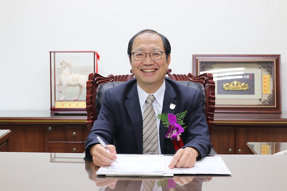 ▲中華醫事科大新任校長孫逸民（圖／記者張振興攝，2021.07.30）