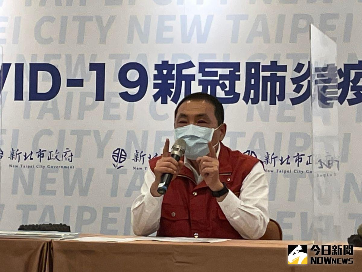 ▲新北市長侯友宜認為，如果疫情穩定往下走，才有資格做好逐漸開放的宣布。（圖／記者陳志仁攝，2021.07.30）