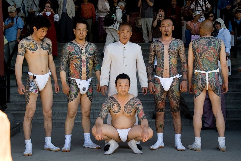▲日本社會長期排斥刺青文化，在過去僅有罪犯，或是現在多是黑道背景的人身上會有刺青。(圖/取自維基百科)