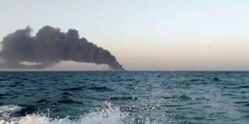 油輪阿曼外海遭遇攻擊　以色列指控是伊朗所為

