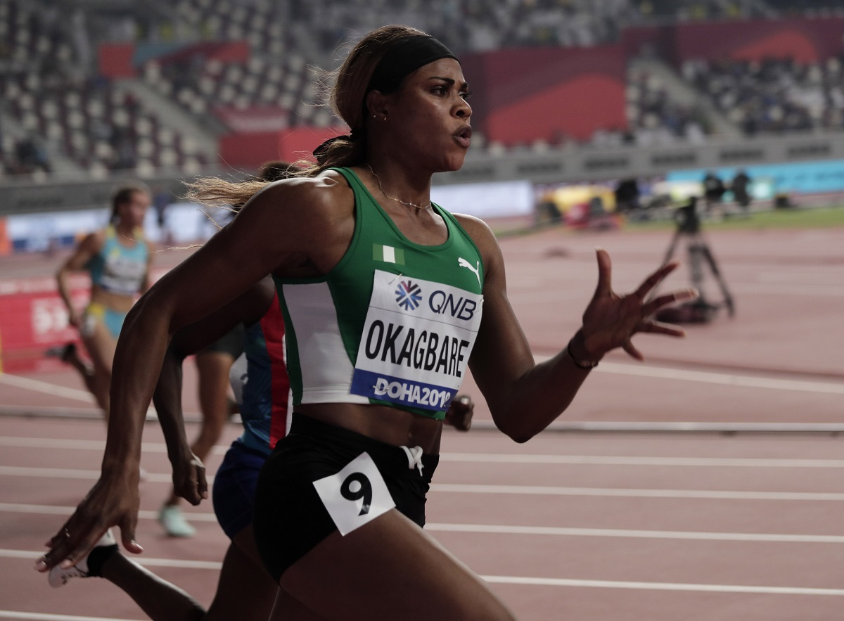 ▲2020東京奧運田徑首起禁藥事件，奈及利亞好手Blessing Okagbare因禁藥被禁賽。（圖／美聯社／達志影像）