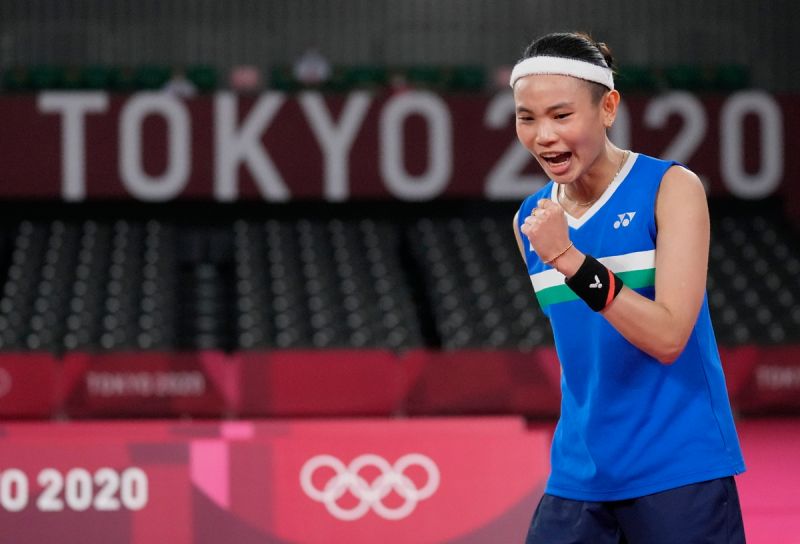▲「世界球后」戴資穎奪得2020東京奧運羽球女單銀牌。（圖／美聯社）