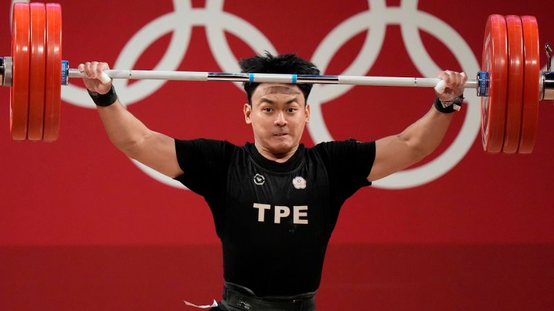 奧運／陳柏任初體驗表現精彩　舉重96公斤級雙破全國紀錄
