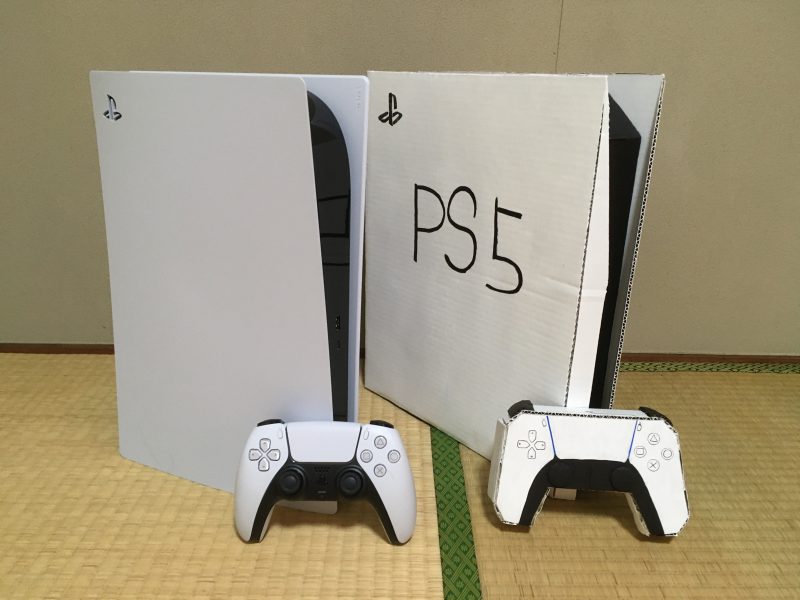 日本玩家自製紙板PS5止渴 時隔多月終於入手實物
