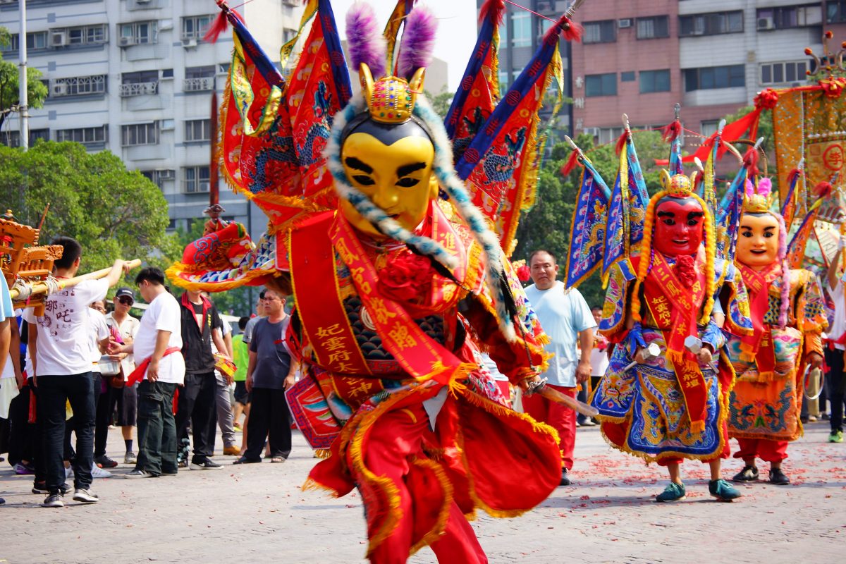 武功高強、智勇雙全的中壇元帥三太子，是運動選手結緣的首選之一。圖為台中大坑皇太子殿年度進香高雄三鳳宮。（圖／取自flickr-大瑋 邱）