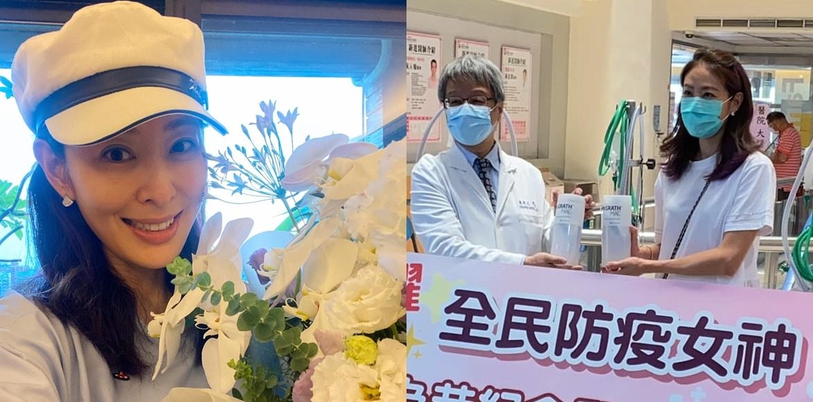 ▲整個6月裡，賈永婕四處奔波送便當與醫療機器的倩影，成為許多民眾的「抗疫女神」代表。（圖／賈永婕臉書）