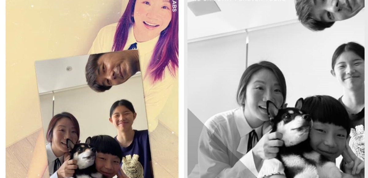 ▲陶晶瑩一家四口感情相當融洽。（圖／陶晶瑩臉書）