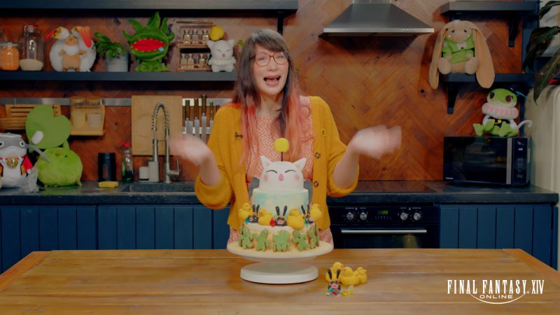 《Final Fantasy XIV》八周年 官方委託名糕點師推出莫古力生日蛋糕
