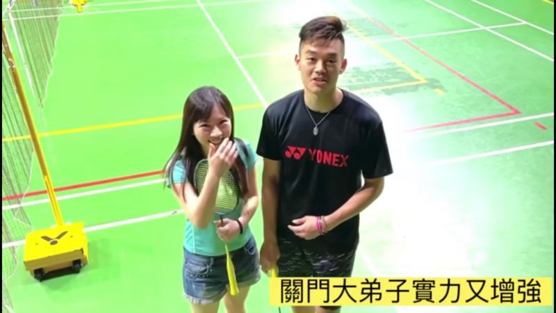 ▲蔡尚樺(左)與王麒麟(右)在《全明星運動會》結緣。(圖/蔡尚樺臉書)