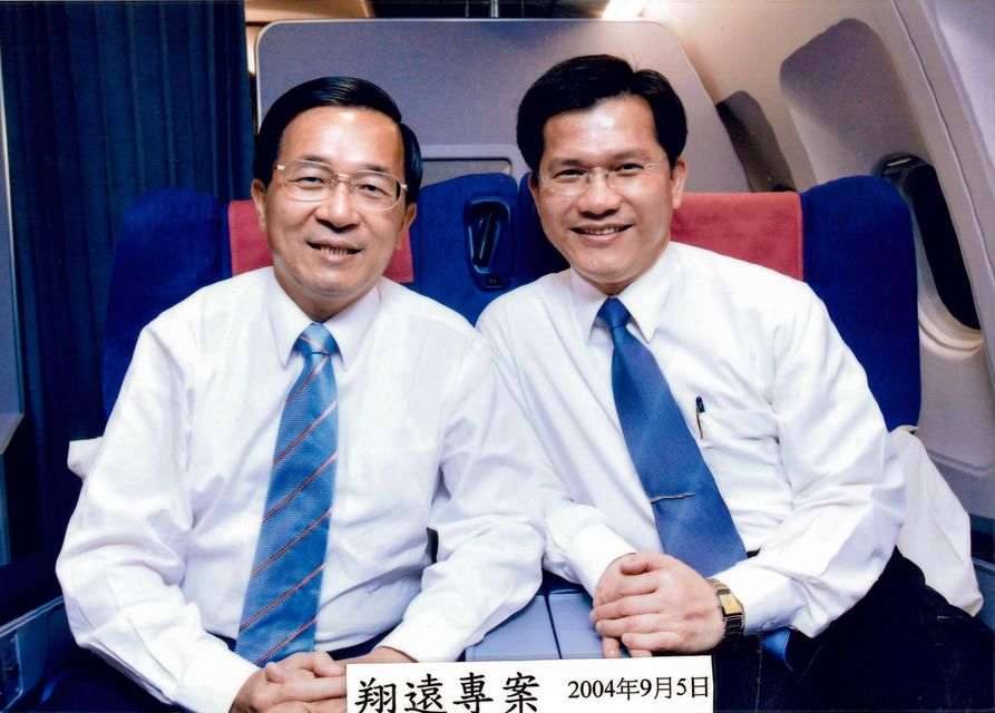 ▲前交通部長林佳龍過去在扁政府時期任職行政院發言人與新聞局長等職，與陳水扁互動密切良好。（圖／翻攝自林佳龍臉書）