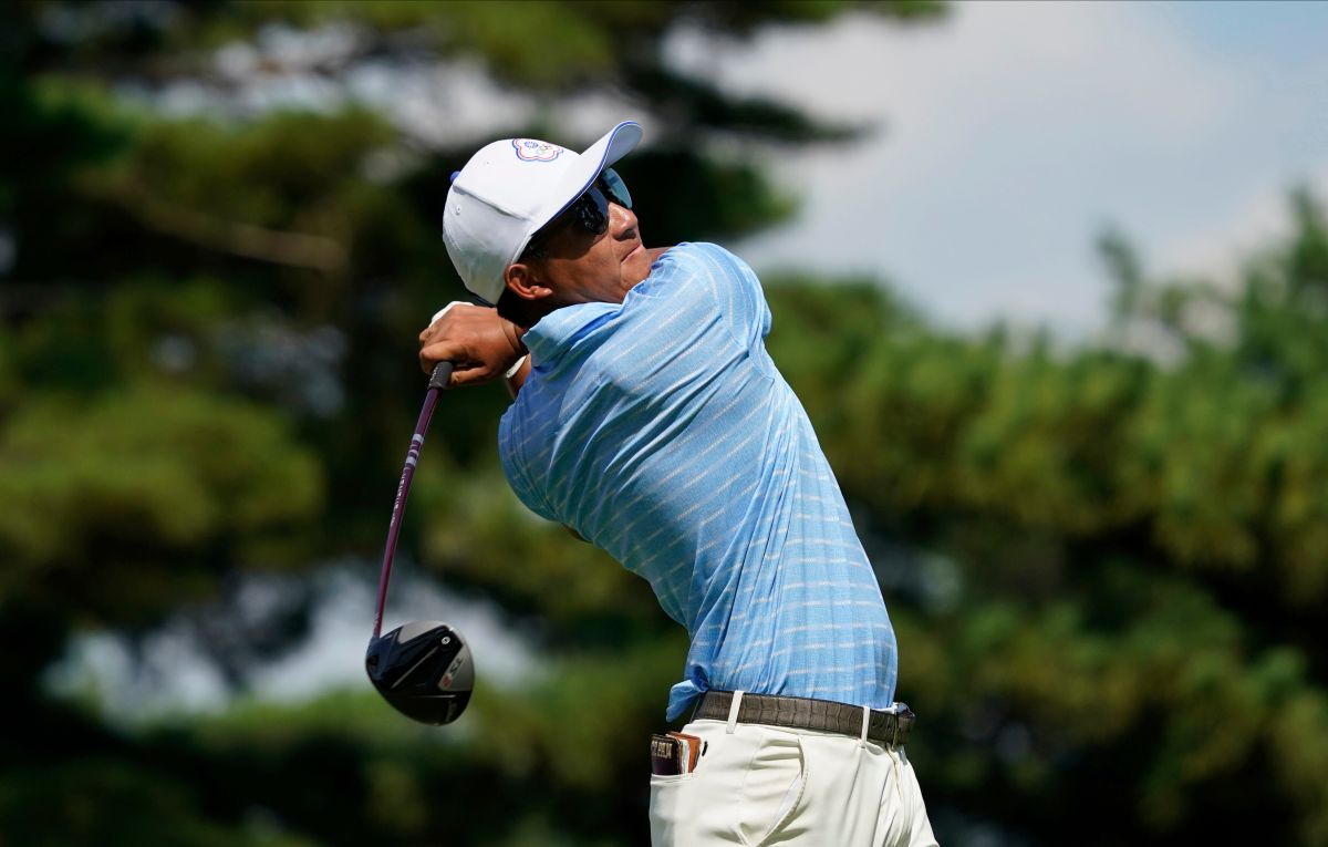 ▲▲台灣高球好手潘政琮對高爾夫球納入體育署「黃金計畫」表示肯定，但因同意書條文存疑，提出三大質疑並婉拒培訓補助，盼未來政策更完善，以保障選手權益。（圖／美聯社／達志影像）