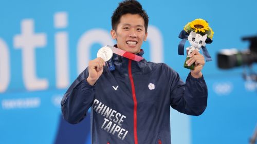 ▲「鞍馬王子」李智凱在東京奧運個人鞍馬決賽中，成功奪銀，也是中華體操隊史第一面獎牌。（圖／體育署）