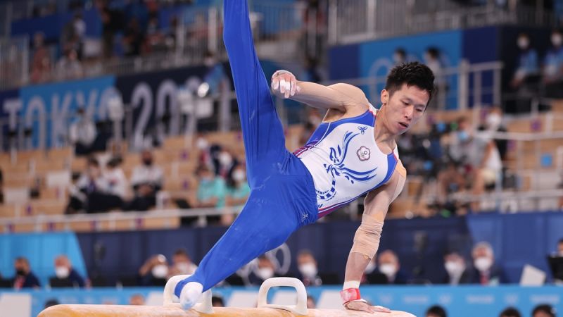 ▲「鞍馬王子」李智凱在東京奧運個人鞍馬決賽中奪銀。（圖／體育署）