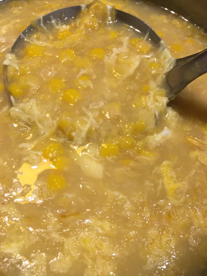 ▲原PO分享自己煮的玉米濃湯。（圖／翻攝廚藝公社臉書）