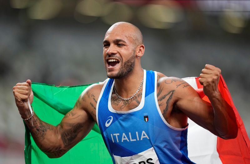 奧運／歐亞紀錄都被破！義大利名將奪100公尺賽跑金牌
