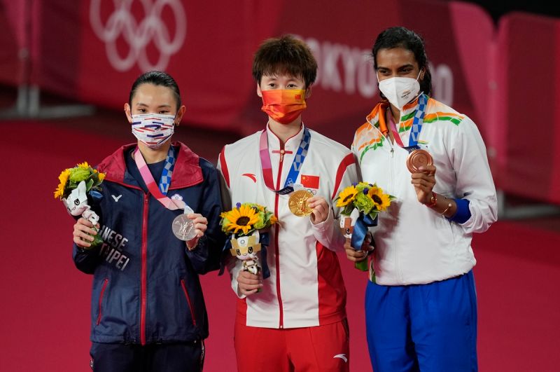 ▲東京奧運8日圓滿落幕，美國以39面金牌排名第一，中國則是38面金牌排名第二。（圖／美聯社）