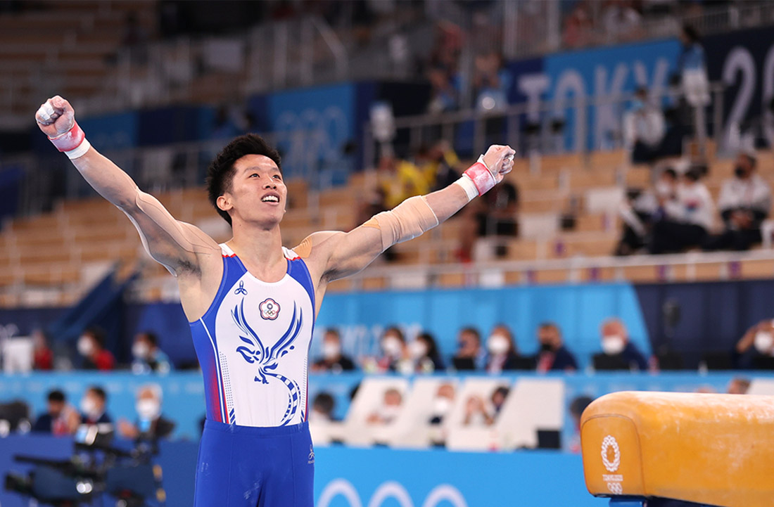 ▲李智凱在體操鞍馬項目奪銀。（資料照）