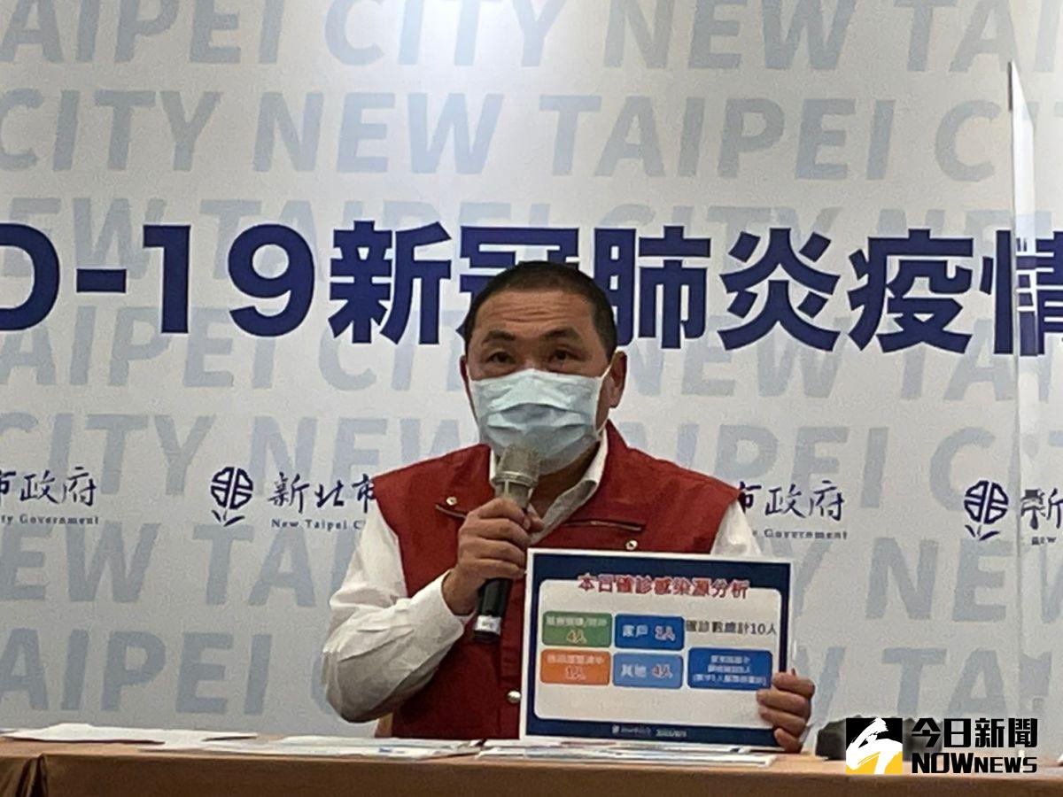 ▲新北市長侯友宜今（3）日宣布，新北市的選手在東奧奪牌就「獎金加倍」，金牌獎金將提高到200萬、銀牌70萬、銅牌50萬。（圖／記者陳志仁攝，2021.08.03）