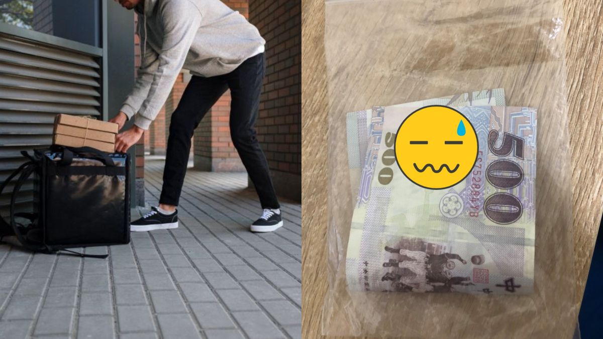 ▲有外送員收到客人給的小費，卻見到密封袋出現一異物，感到相當崩潰。（圖／翻攝Pexels／《外送師ㄟ543》）