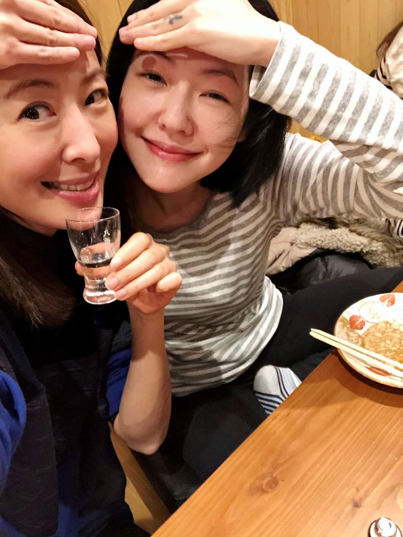 ▲▼賈永婕(上圖左)喜歡小S的真性情。(圖/賈永婕臉書)
