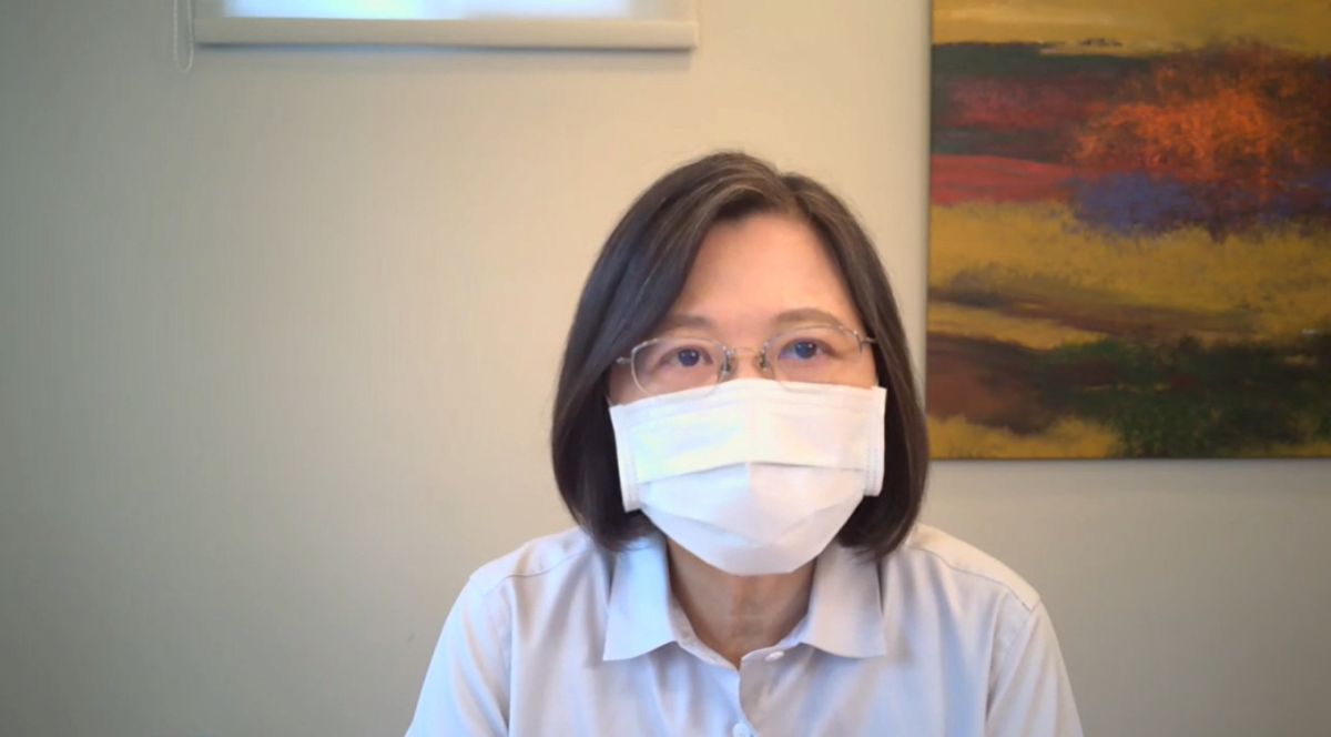 ▲我國代表團在東京奧運奪牌數破紀錄，蔡英文表示，不僅是選手優秀，也代表過去幾年政府投入資源是有效的。（圖／民進黨提供）