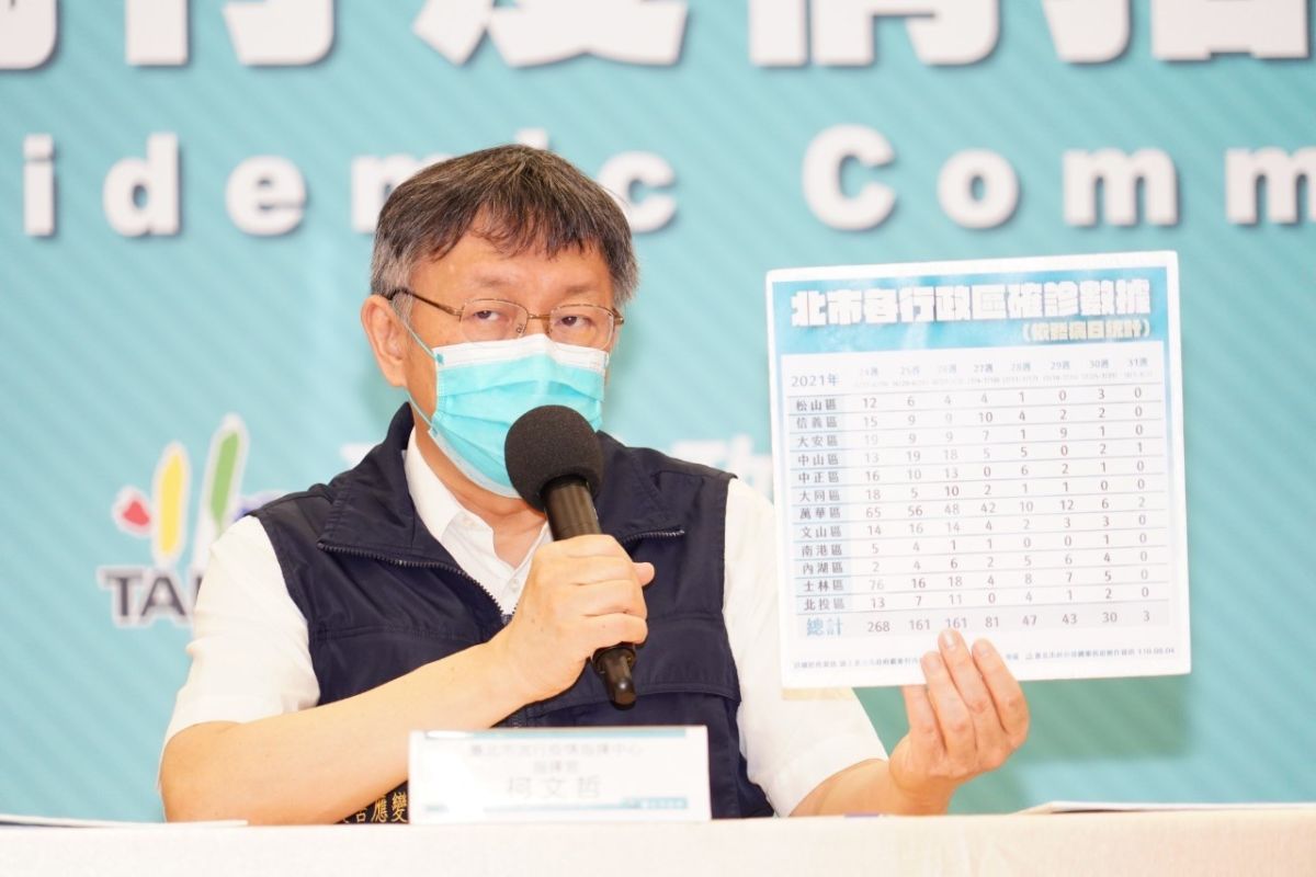 ▲台北市長柯文哲坦言，對於餐廳開放內用感到內心焦慮。（圖／北市府提供）