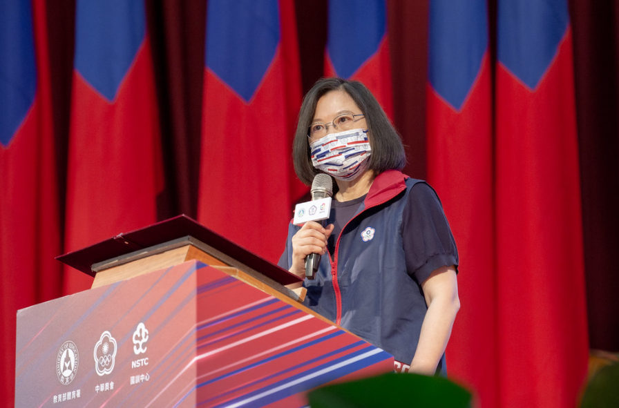 ▲總統蔡英文上任以來，對體育發展多所投入。（圖／資料照）