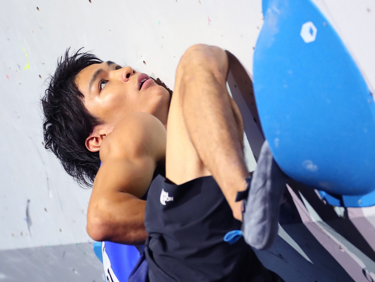 ▲日本攀岩「一哥」楢崎智亞。（圖／美聯社／達志影像）