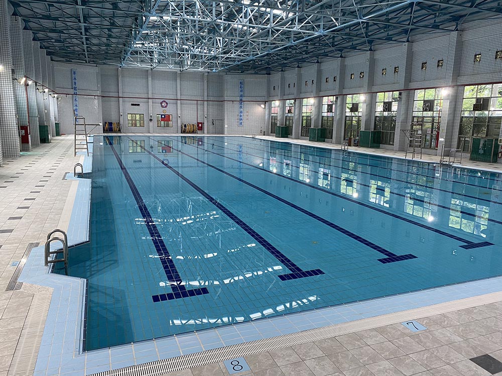 ▲為讓台南游泳選手能全心備戰全運會，台南市長黃偉哲宣布即日起開放7座泳池供選手訓練。圖為大成國中游泳池（圖／資料照片）