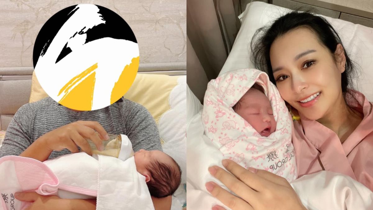 ▲王思佳老公（左圖）綜藝魂上身自製餵奶神器。（圖／翻攝王思佳臉書）