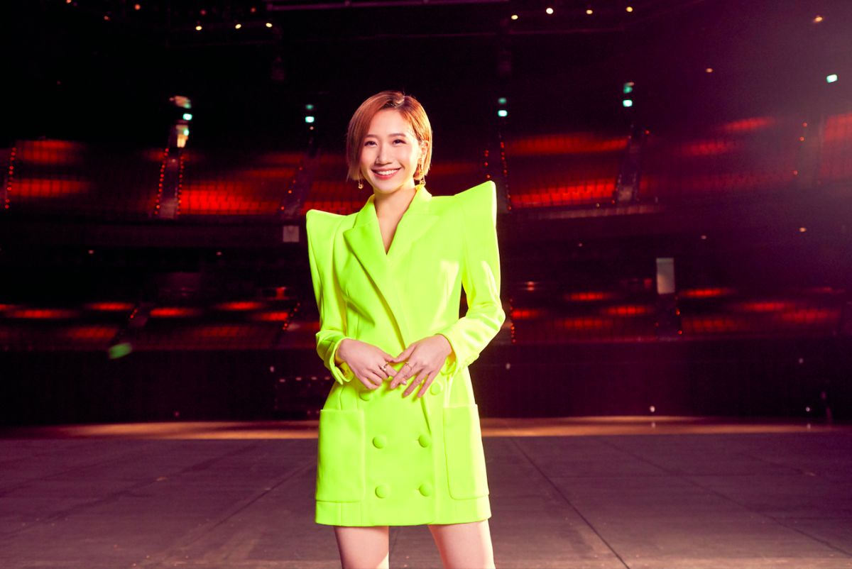 ▲Lulu黃路梓茵擔任第32屆金曲獎主持人。（圖／台視提供）