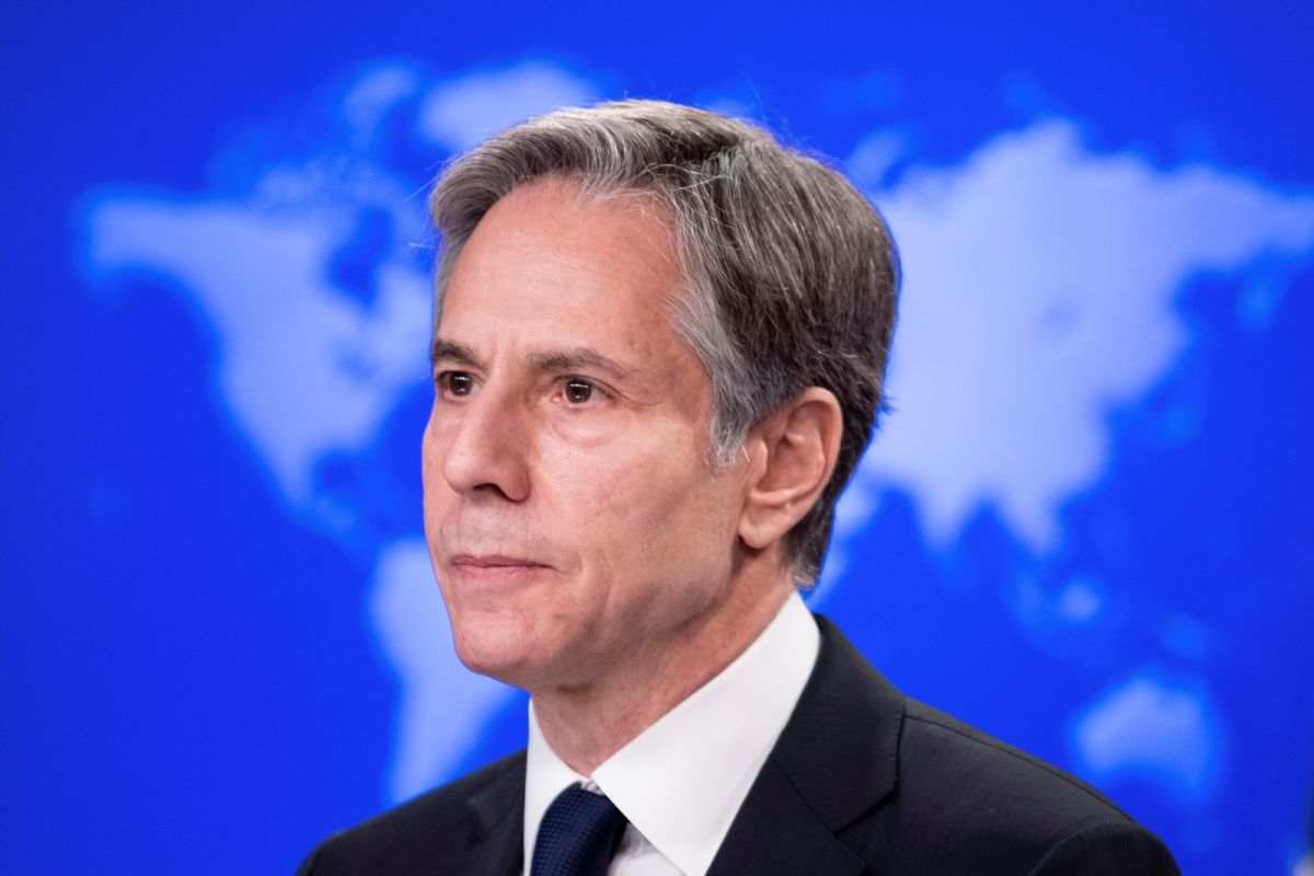 ▲美國國務卿布林肯出席東協區域論壇部長會議，除了點名中國在新疆、香港的人權問題，也高度關切北京快速發展核武，示警中國已嚴重偏離「最低核威懾」戰略。資料照。（圖／美聯社／達志影像）