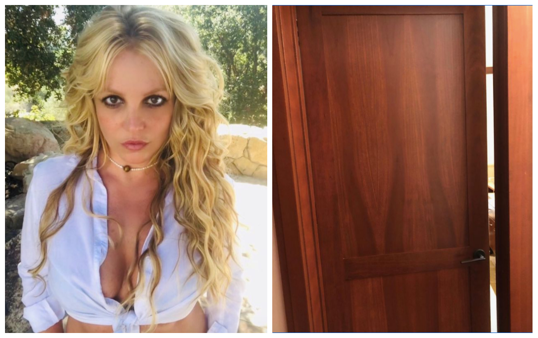 ▲布蘭妮分享自己深夜被反鎖在浴室的可怕經歷。（圖／翻攝小甜甜布蘭妮IG）