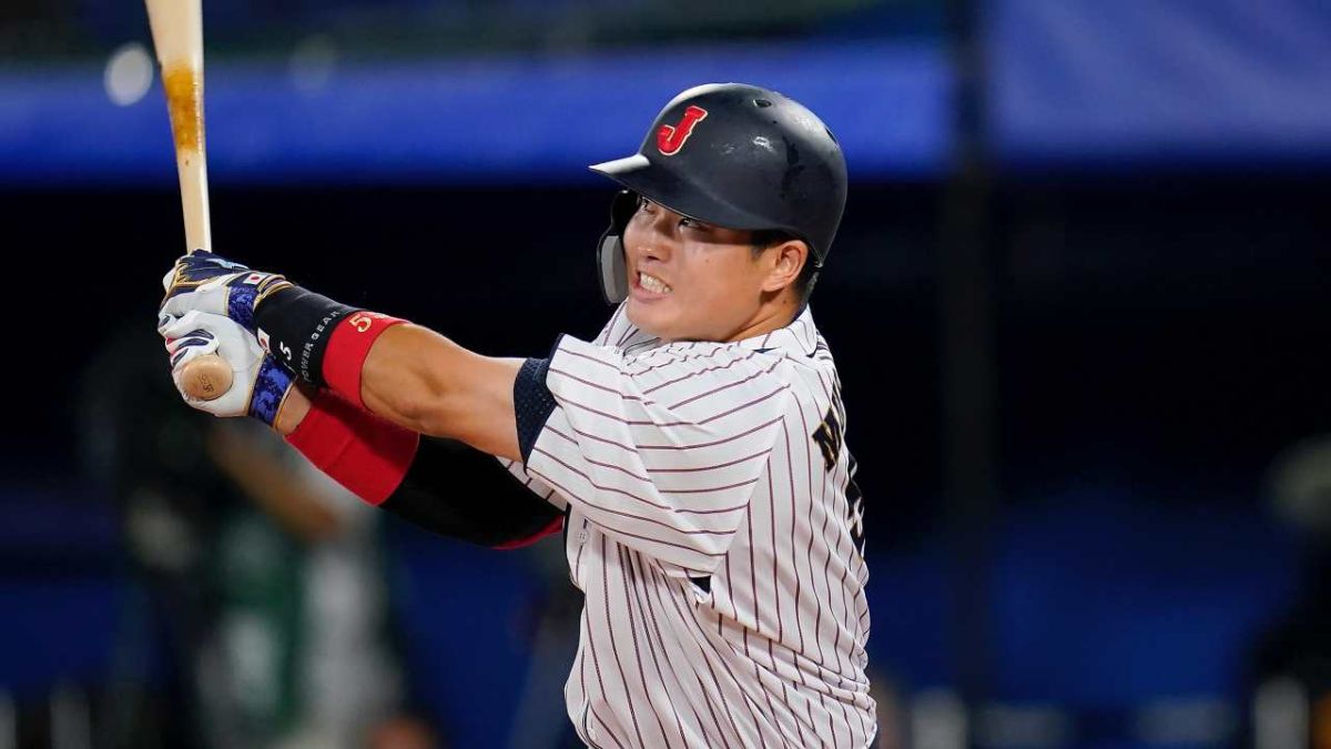 ▲日本隊村上宗龍開轟。（圖／美聯社／達志影像）