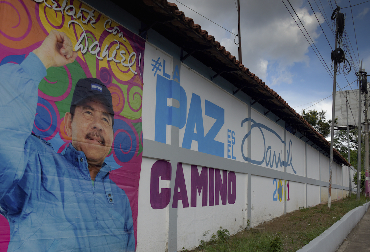 ▲尼加拉瓜強人奧蒂嘉8日5度當選總統，歐洲聯盟批評大選有嚴重缺失，現在已全然是「獨裁政權」。（圖／美聯社／達志影像）