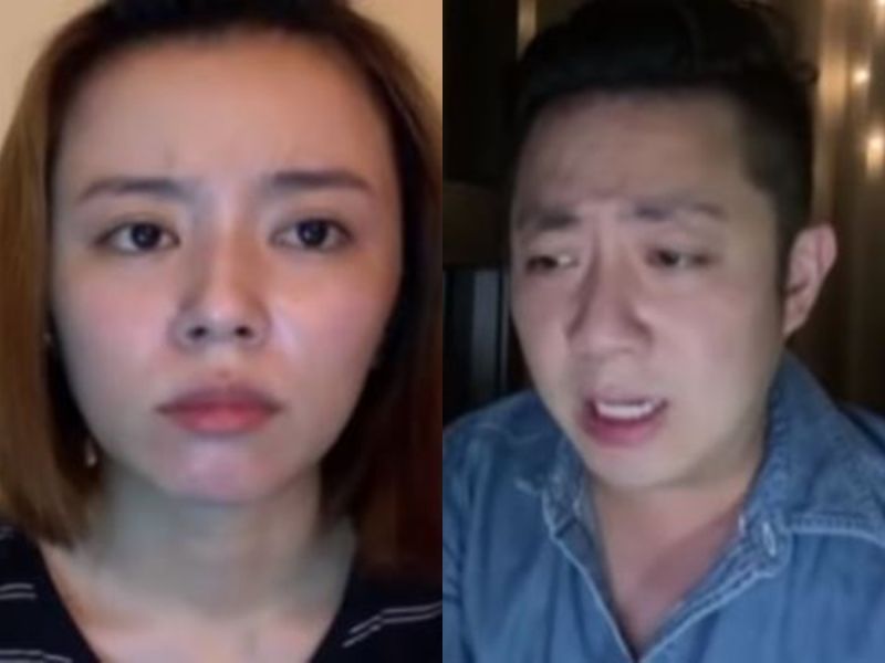 ▲王瞳(左)在直播裡自曝,忍受艾成機器人般的生活長達10年。(圖/翻攝耶一同進城YouTube)