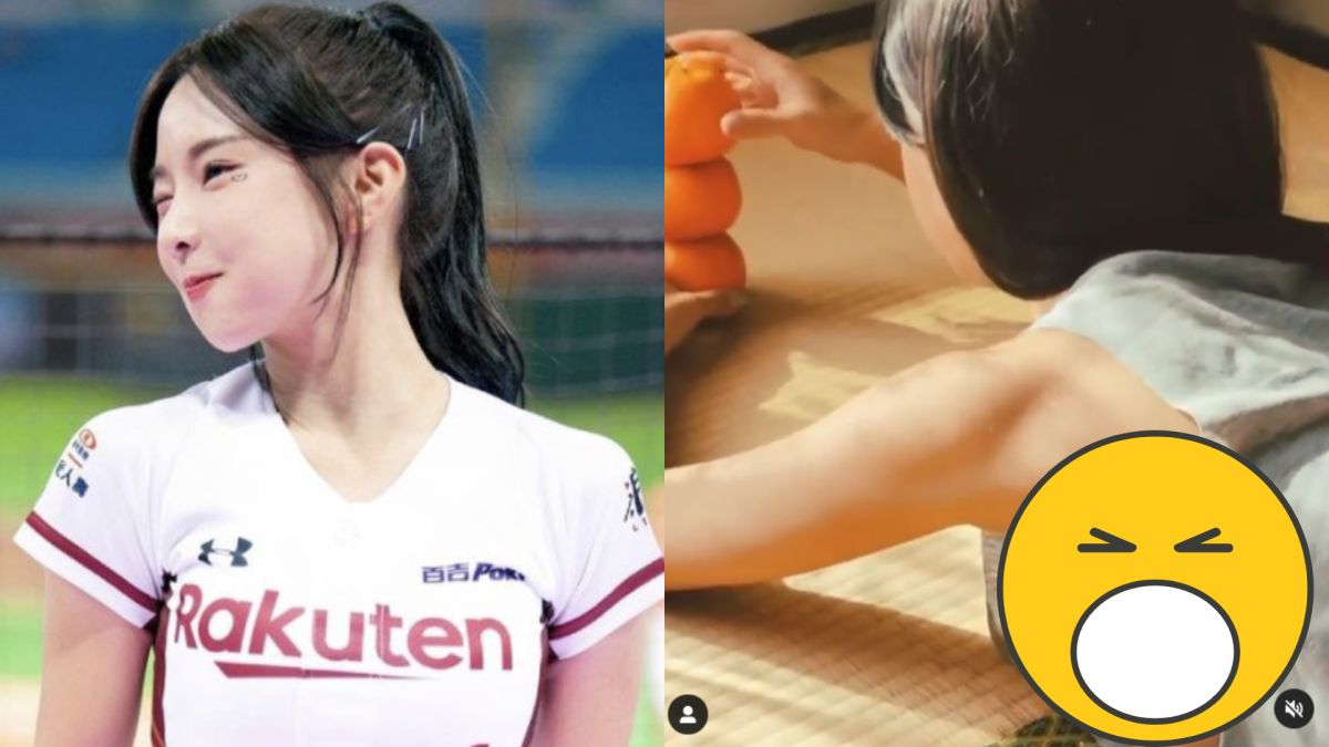 ▲巫苡萱吃橘子影片尺度不小。（圖／巫苡萱IG）