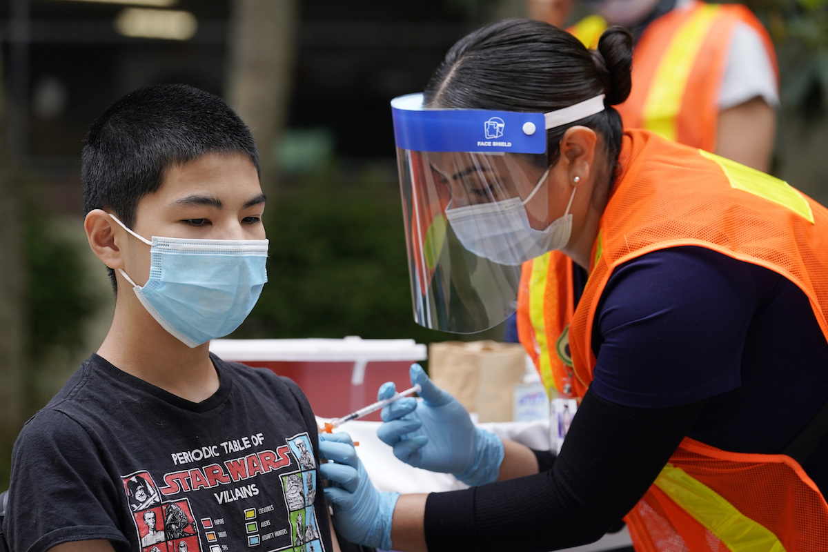 美批准12到15歲打BNT追加劑　間隔時間減至5個月
