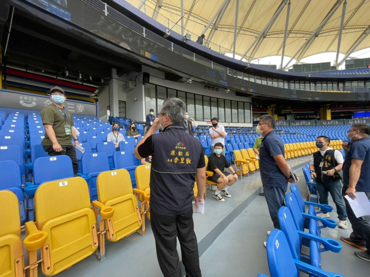 ▲台中洲際球場的賽事將開放1000名球迷入場(圖／運動局提供2021.8.9)