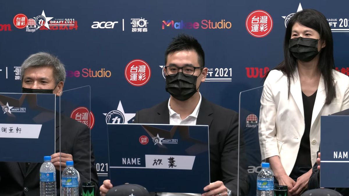 ▲台啤選秀代表教練王建惟，台啤在T1 League新人選秀會未料首輪就放棄。（圖／取自T1 League YouTube）