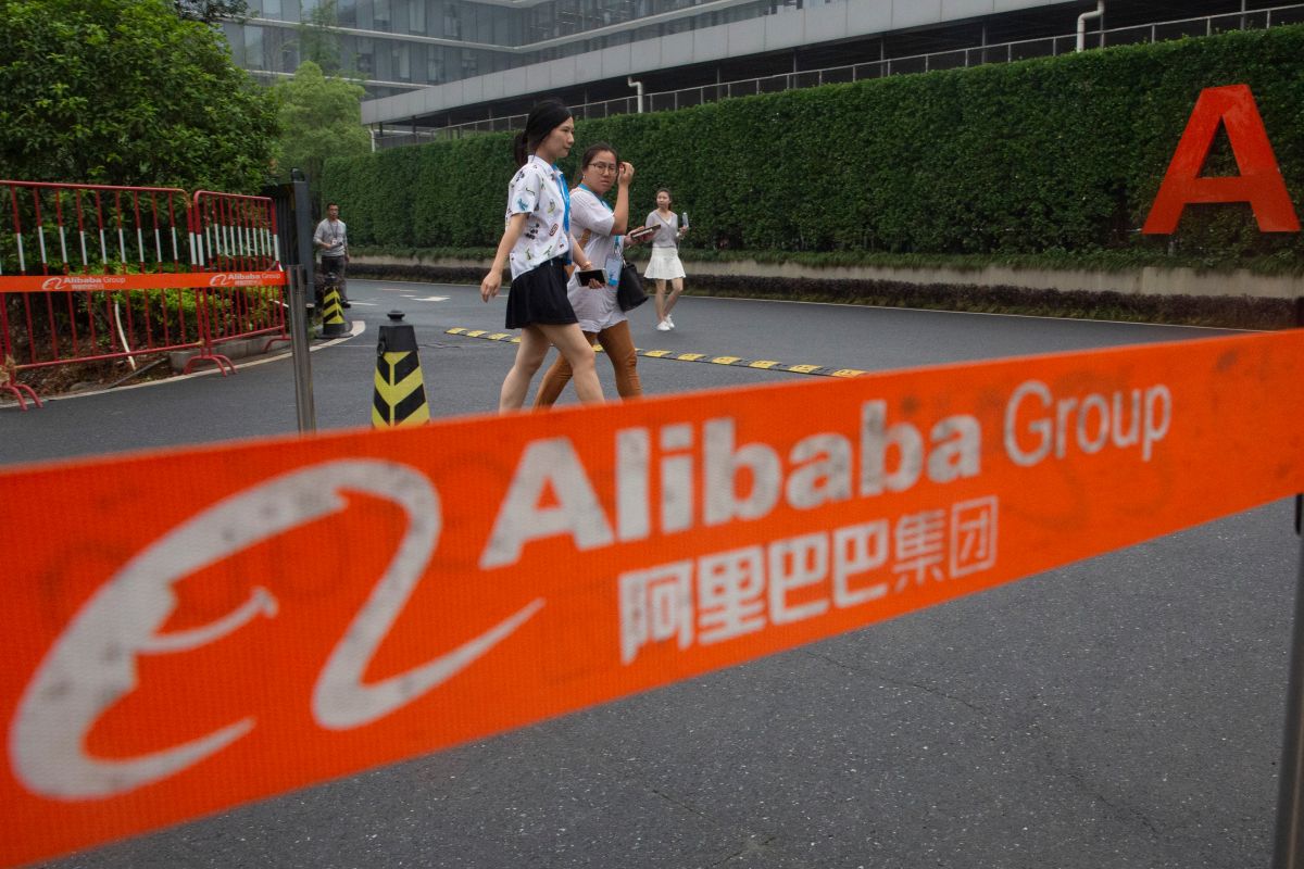 ▲中國電商巨頭阿里巴巴一名女性員工8月時指控上司性侵，引發關注。（圖／美聯社／達志影像）
