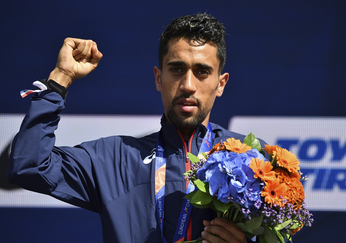 ▲法國中長跑選手Morhad Amdouni。（圖／美聯社／達志影像）