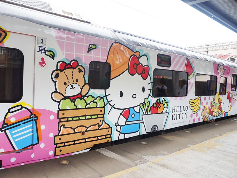 ▲易遊網「環島之星Hello Kitty繽紛列車」在疫情趨緩後終於復駛。（圖／業者提供）