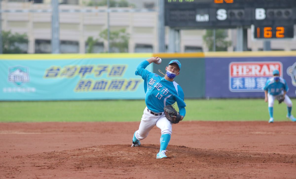 ▲玉山盃新北市林盛恩。（棒協提供）